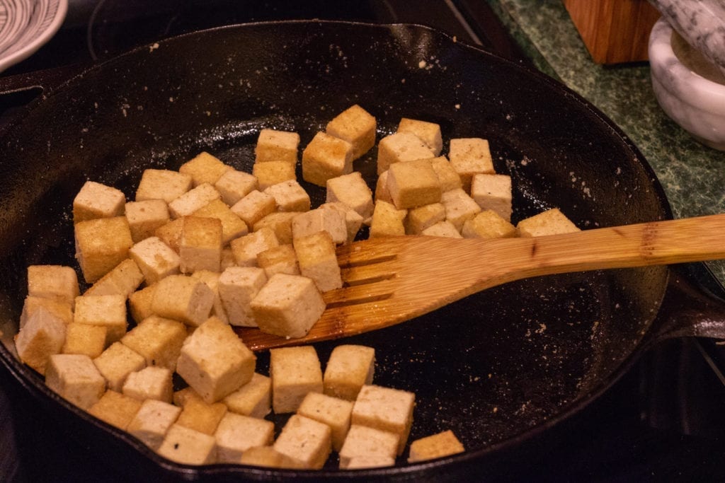 tofu bakken